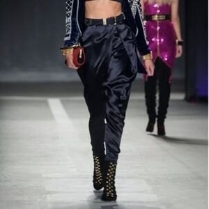 Balmain x H&M Silk Trousers